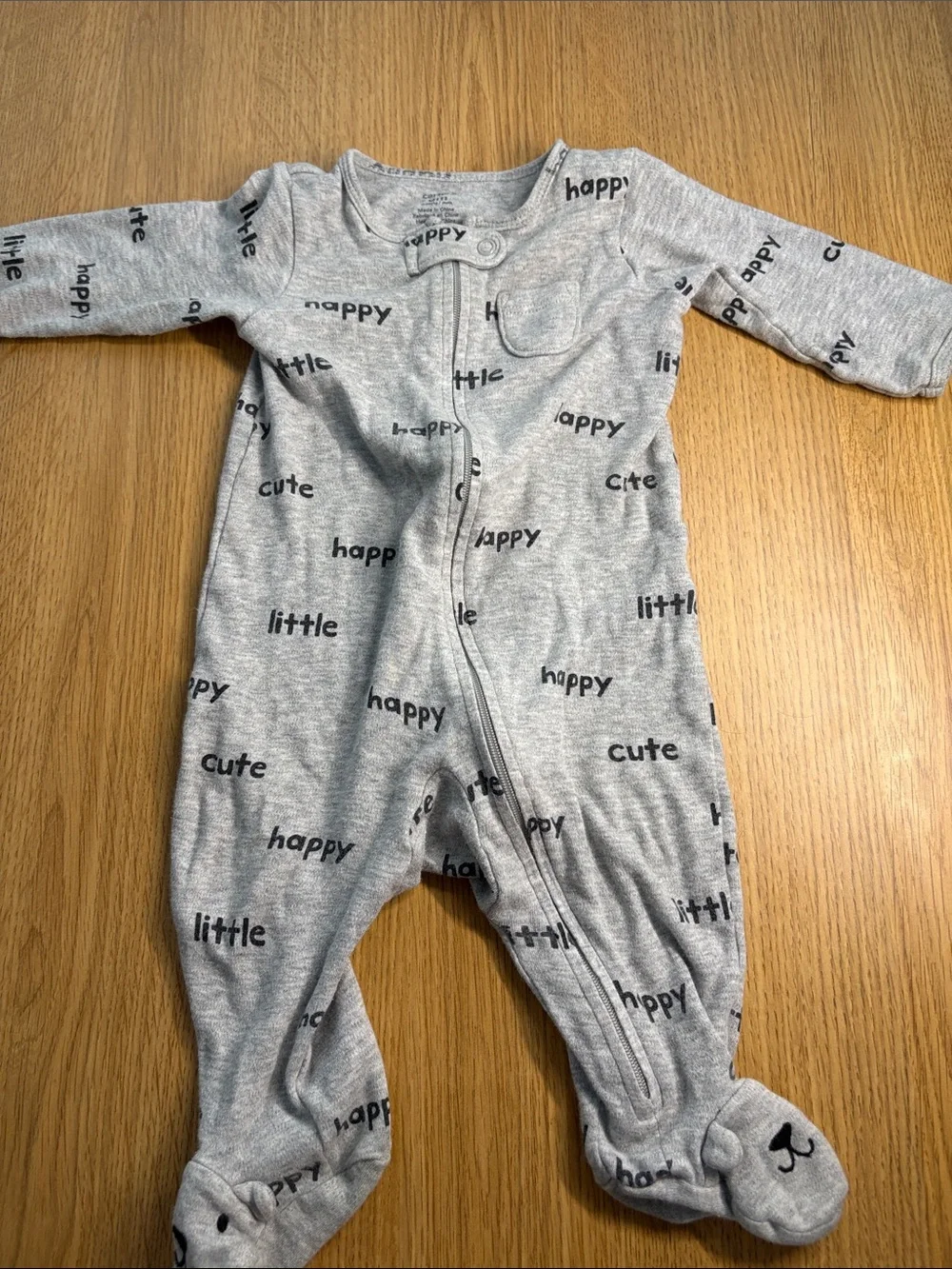 Lot of 100% Cotton Footies 3-6M